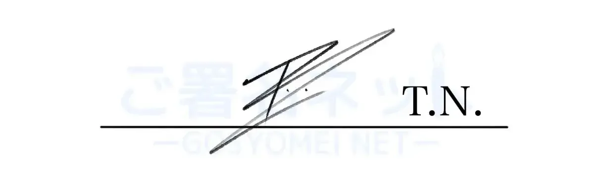 ダイナミックで力強いかっこいいサインの作り方