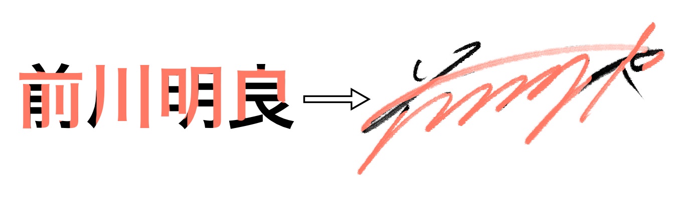 漢字サインの書き方・作り方・崩し方