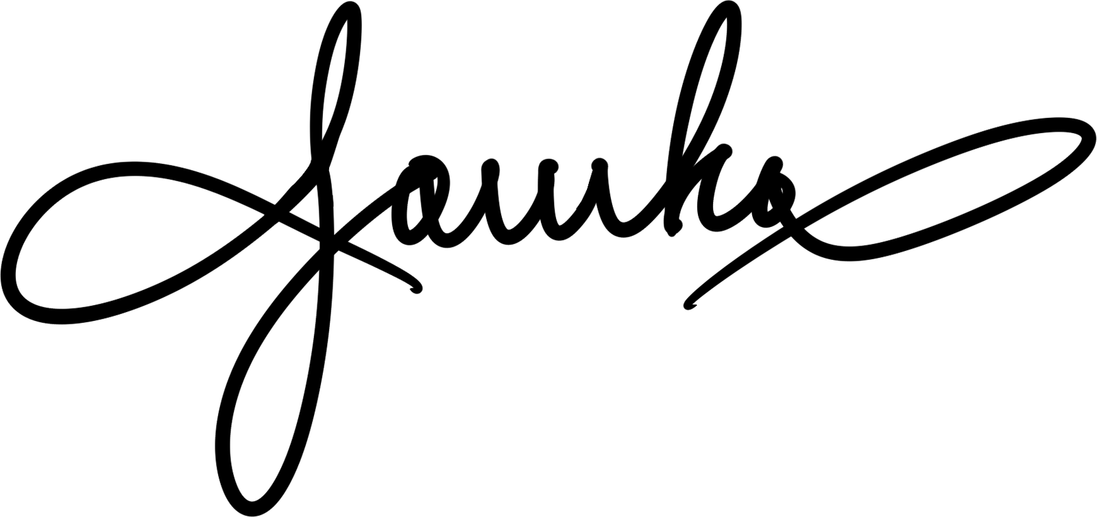 よるか(Yoruka)のサイン作例